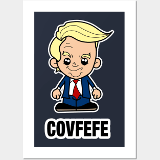 Li Trump Covfefe Posters and Art